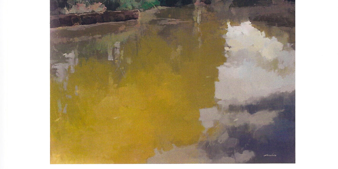 Un cuadro sobre el río Genil gana el II premio de pintura