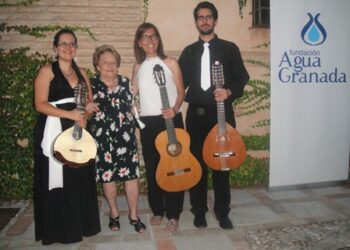 Homenaje del grupo ConCorde a Ángel Barrios en la Fundación AguaGranada