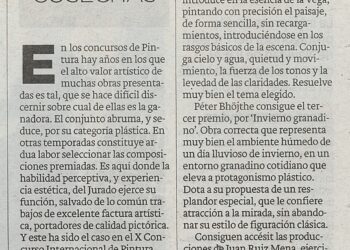 La prensa escrita opina sobre nuestra exposición de Pintura en el Centro Cultural Gran Capitán