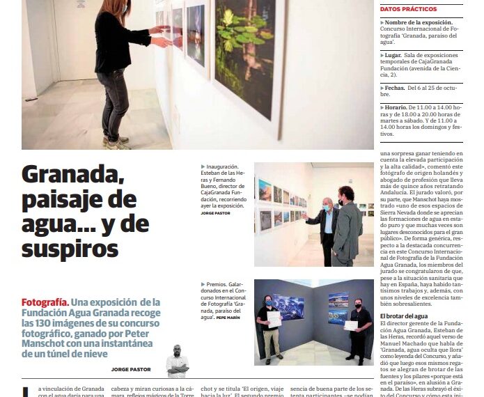 GRANADA, PAÍSAJE DE AGUA… Y DE SUSPIROS