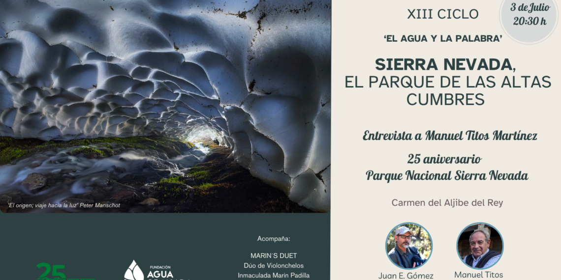 3 – JULIO: XIII CICLO ‘EL AGUA Y LA PALABRA’