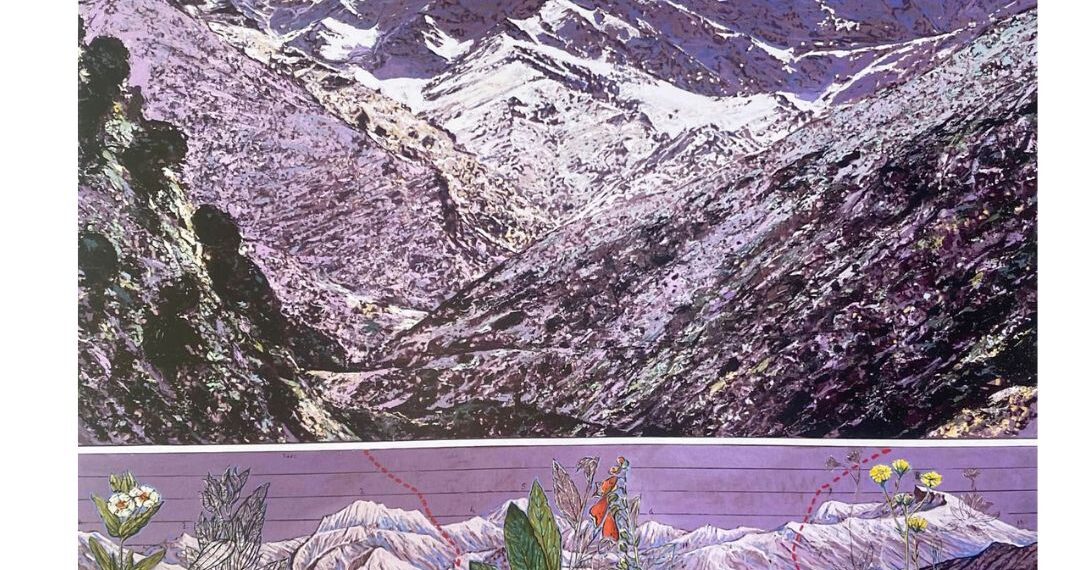 La imagen de Sierra Nevada y los botánicos del romanticismo gana el premio AguaGranada de pintura