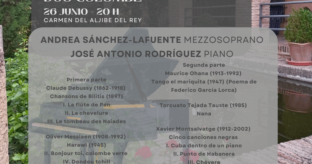 26 Junio – Dúo Colombe