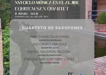 5 Junio, Concierto Equitem Sax Quartet