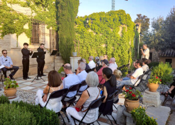 Ramiro Megías: “Las figuras de la Fuente de las Granadas son un mirador a la sierra, los ríos y la vega”