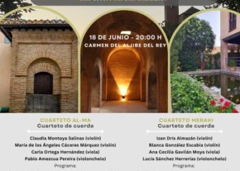 XVII Ciclo Música en el Aljibe: Cuartetos de cuerda en el Carmen del Aljibe del Rey