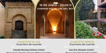 XVII Ciclo Música en el Aljibe: Cuartetos de cuerda en el Carmen del Aljibe del Rey